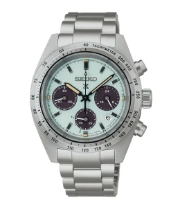 Seiko Prospex Speedtimer Cronógrafo Solar Verde Acero 39 mm | SSC965