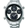Seiko Prospex Speedtimer Cronógrafo Solar Panda Blanco Acero 42 mm | SFJ001P1