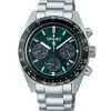 Seiko Prospex Speedtimer Cronógrafo Solar Verde Acero 39 mm | SSC933P1