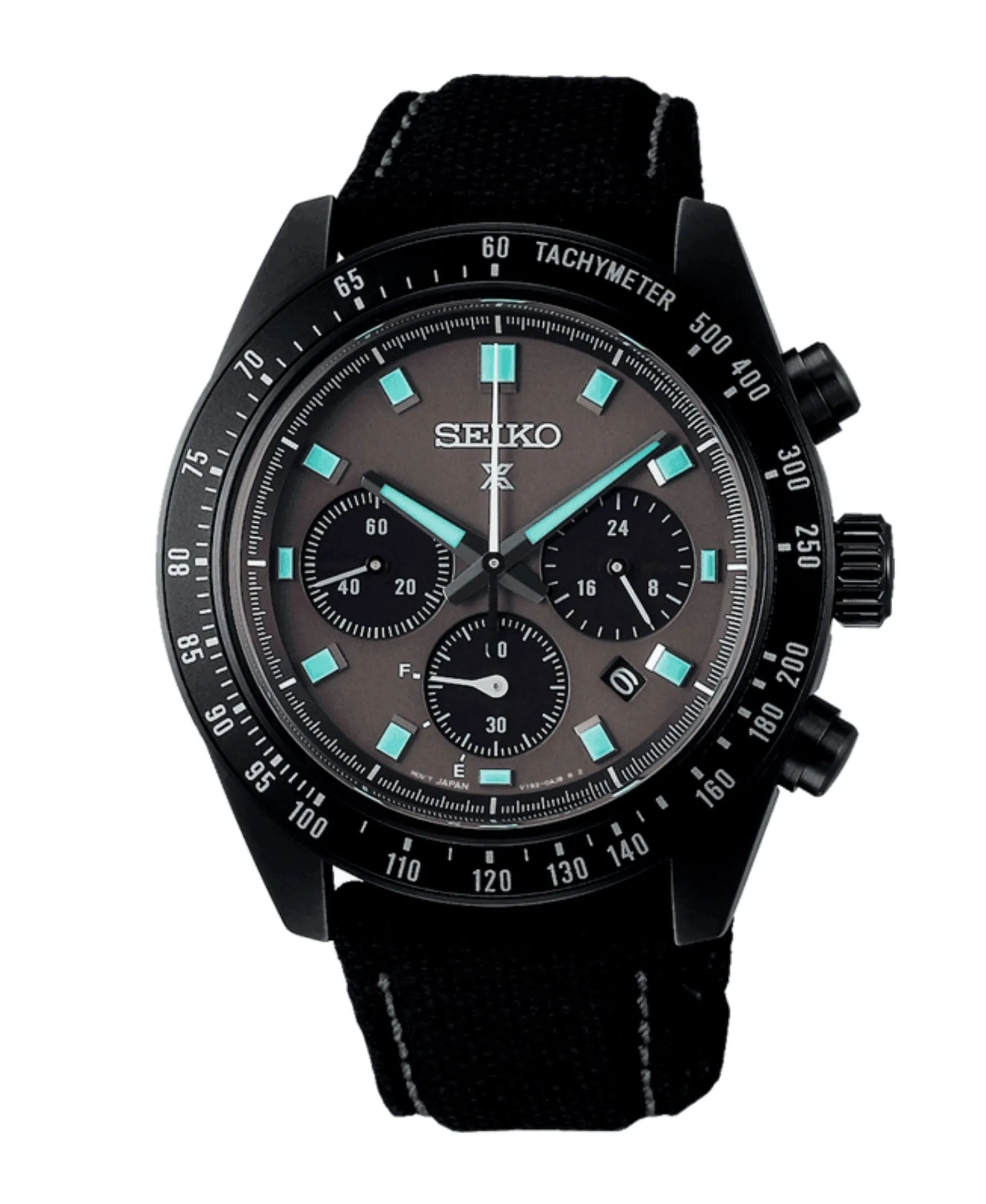 Seiko Prospex Speedtimer Cronógrafo Solar Negro Acero PVD 41 mm | SSC923P1