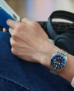 Seiko 5 Sports SKX series GMT Automático Azul Acero 42,5 mm | SSK003