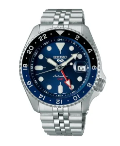 Seiko 5 Sports SKX series GMT Automático Azul Acero 42,5 mm | SSK003