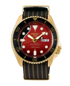 Seiko 5 Sports x Brian May Red Special II Edición Limitada Rojo Acero 40 mm | SRPH80K1