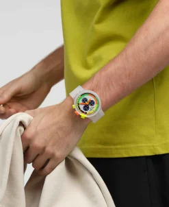 Swatch Big Bold Neon Jelly 47 mm | SB02K100