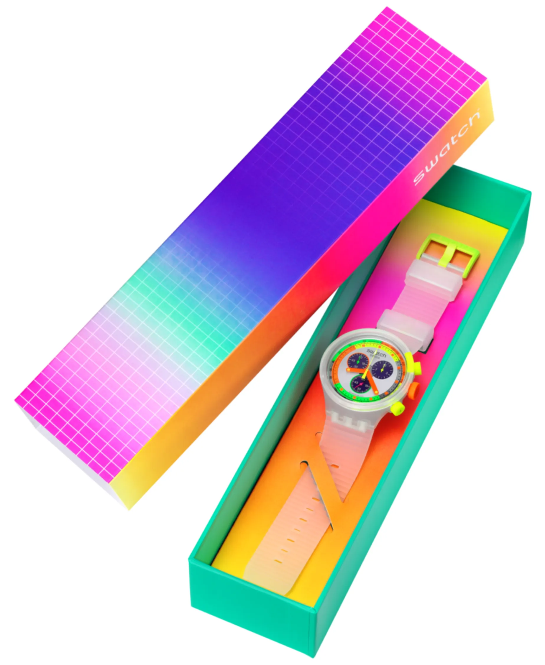 Swatch Big Bold Neon Jelly 47 mm | SB02K100