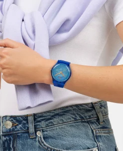 Swatch Brilliantly Blue 41 mm | SO29S102