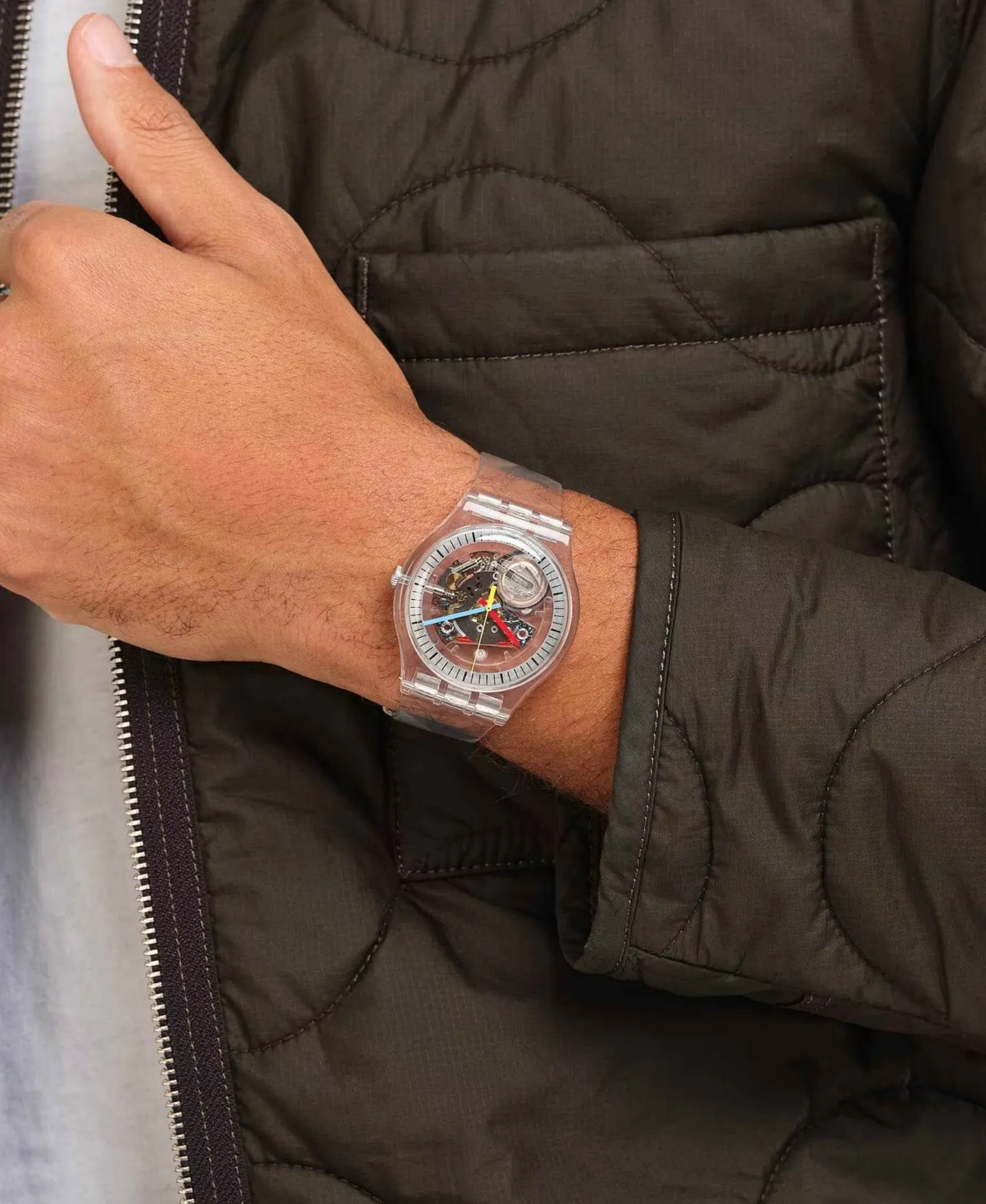 Swatch Clearly New Gent 41 mm | SO29K100-S06