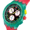 Swatch Gent Neon Emerald Chrono 42 mm | SUSG409