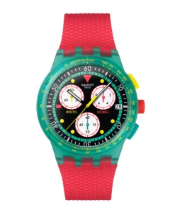 Swatch Gent Neon Emerald Chrono 42 mm | SUSG409