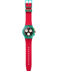 Swatch Gent Neon Emerald Chrono 42 mm | SUSG409