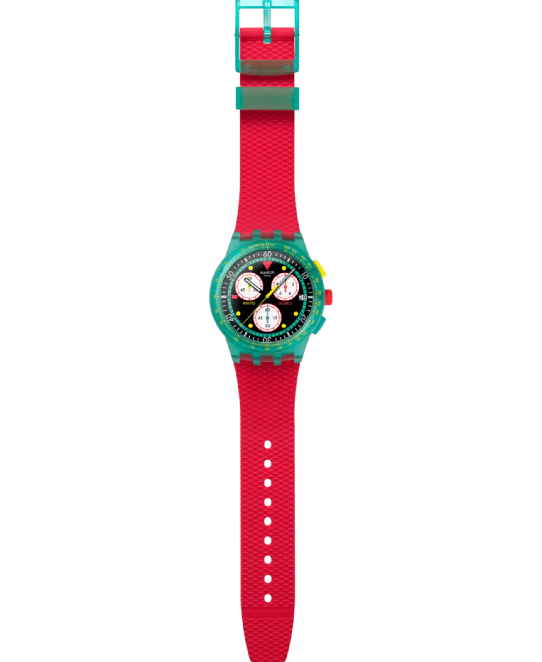 Swatch Gent Neon Emerald Chrono 42 mm | SUSG409