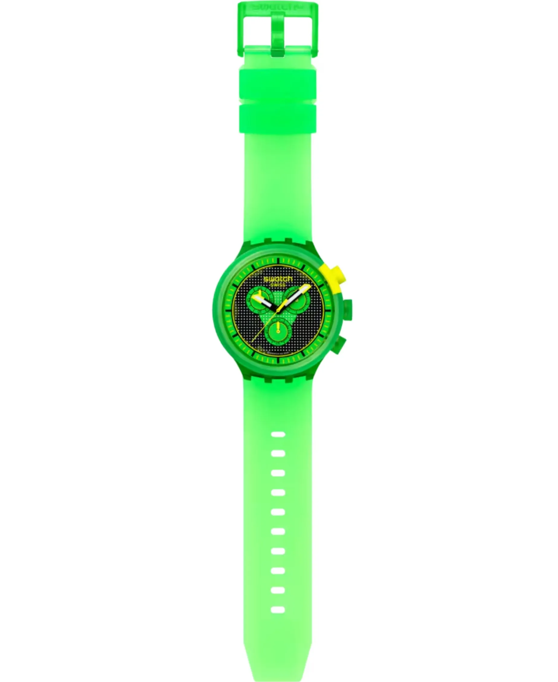 Swatch Glowingly Green 47 mm | SB02G100