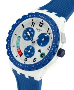 Swatch It'S Time! Cronógrafo Gris Polímero 42 mm | SUSM409