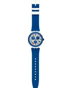 Swatch It'S Time! Cronógrafo Gris Polímero 42 mm | SUSM409