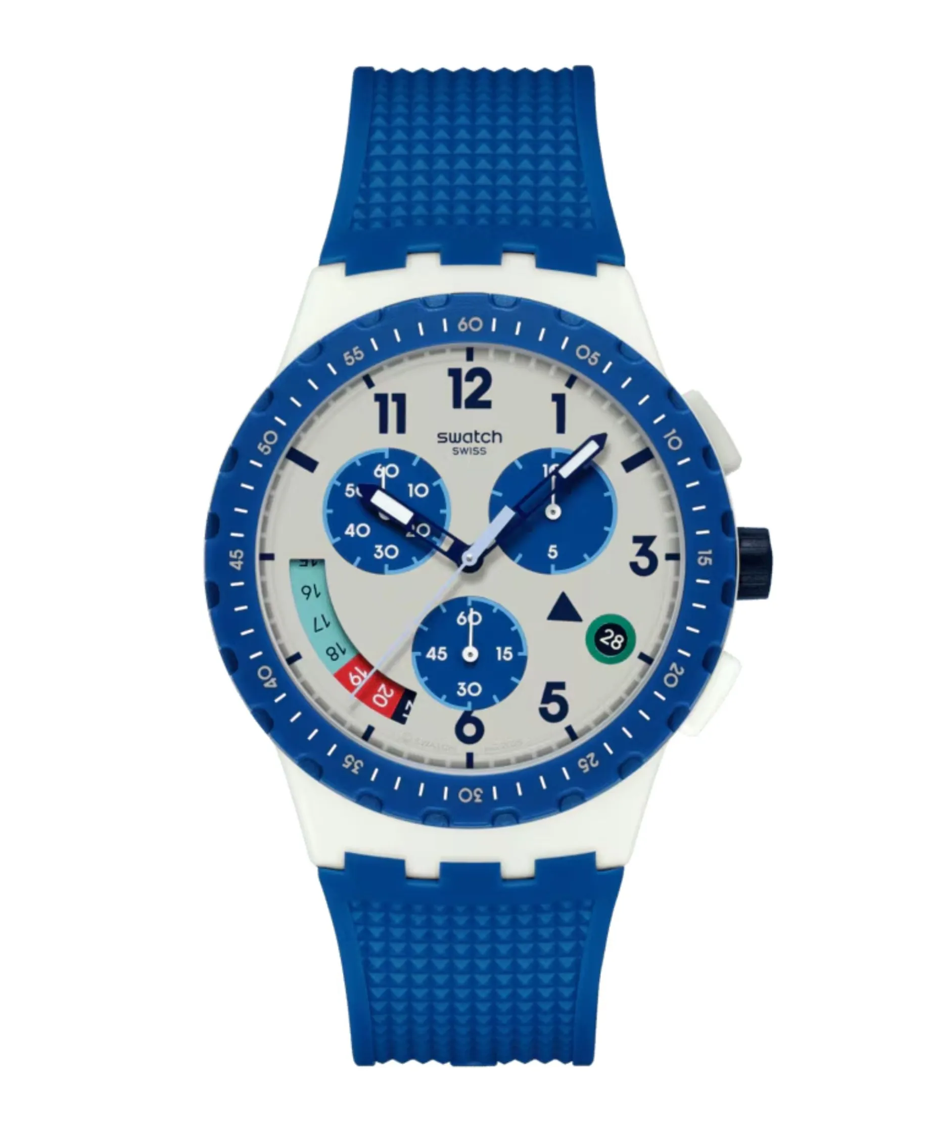 Swatch It'S Time! Cronógrafo Gris Polímero 42 mm | SUSM409