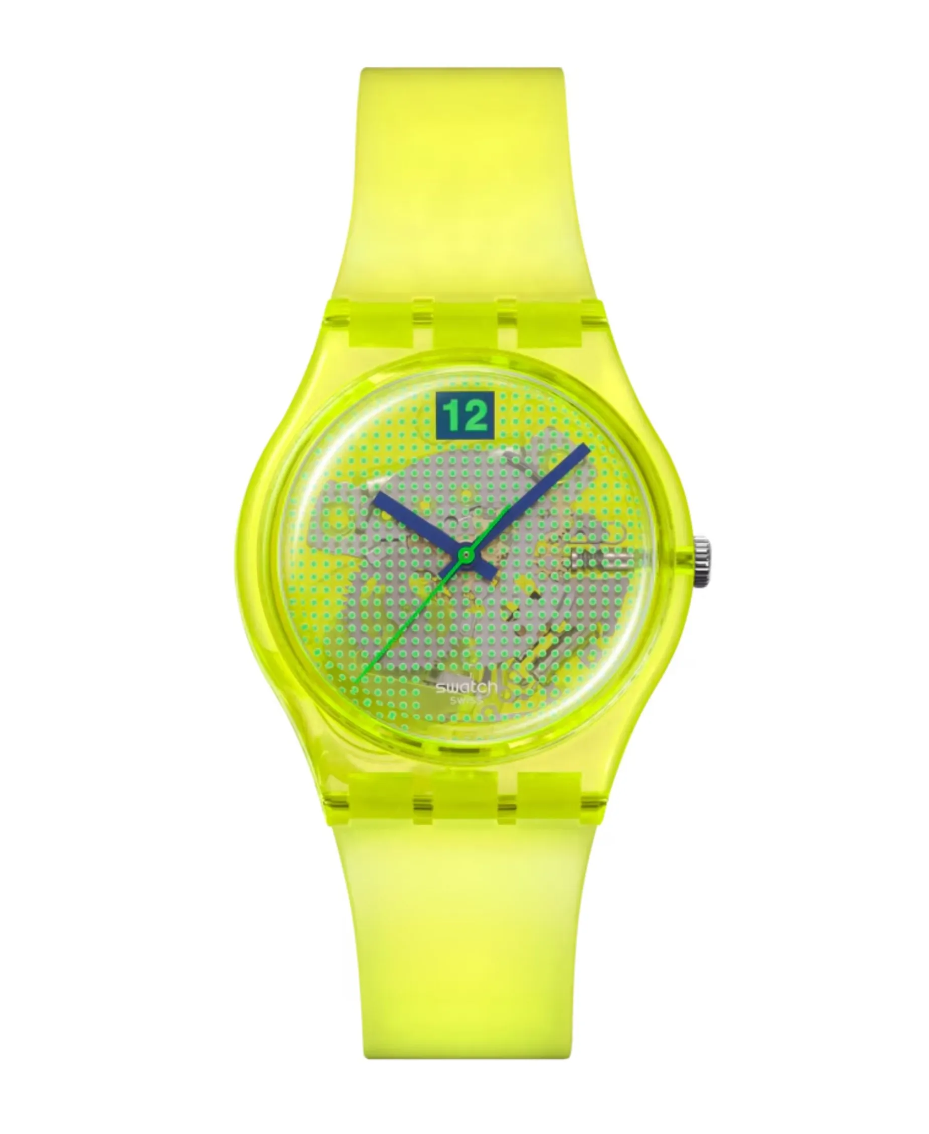 Swatch Luminously Lemon 34 mm | SO28J103