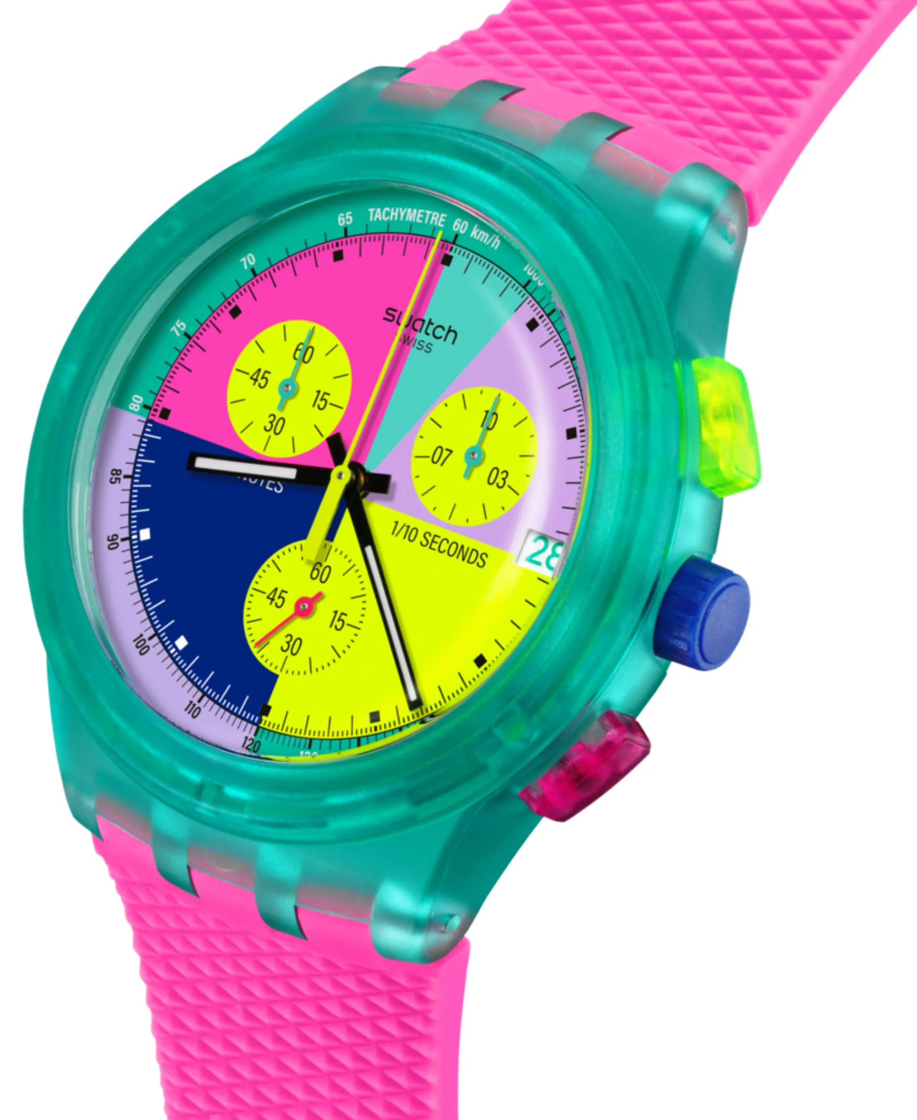 Swatch Neon Flash Arrow 42 mm | SUSG408