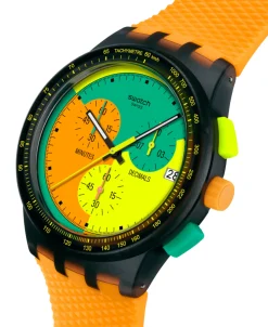 Swatch Neon Signal Flag 42 mm | SUSB422