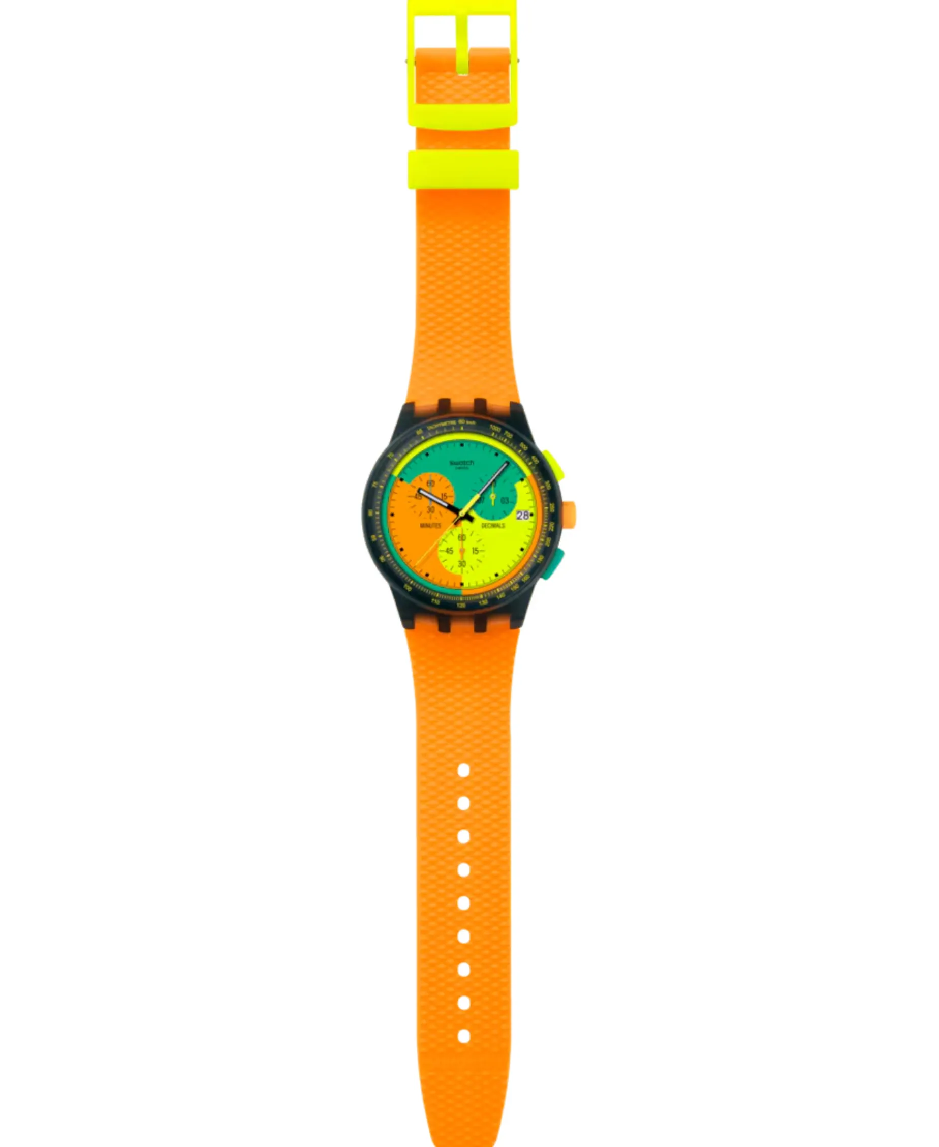 Swatch Neon Signal Flag 42 mm | SUSB422