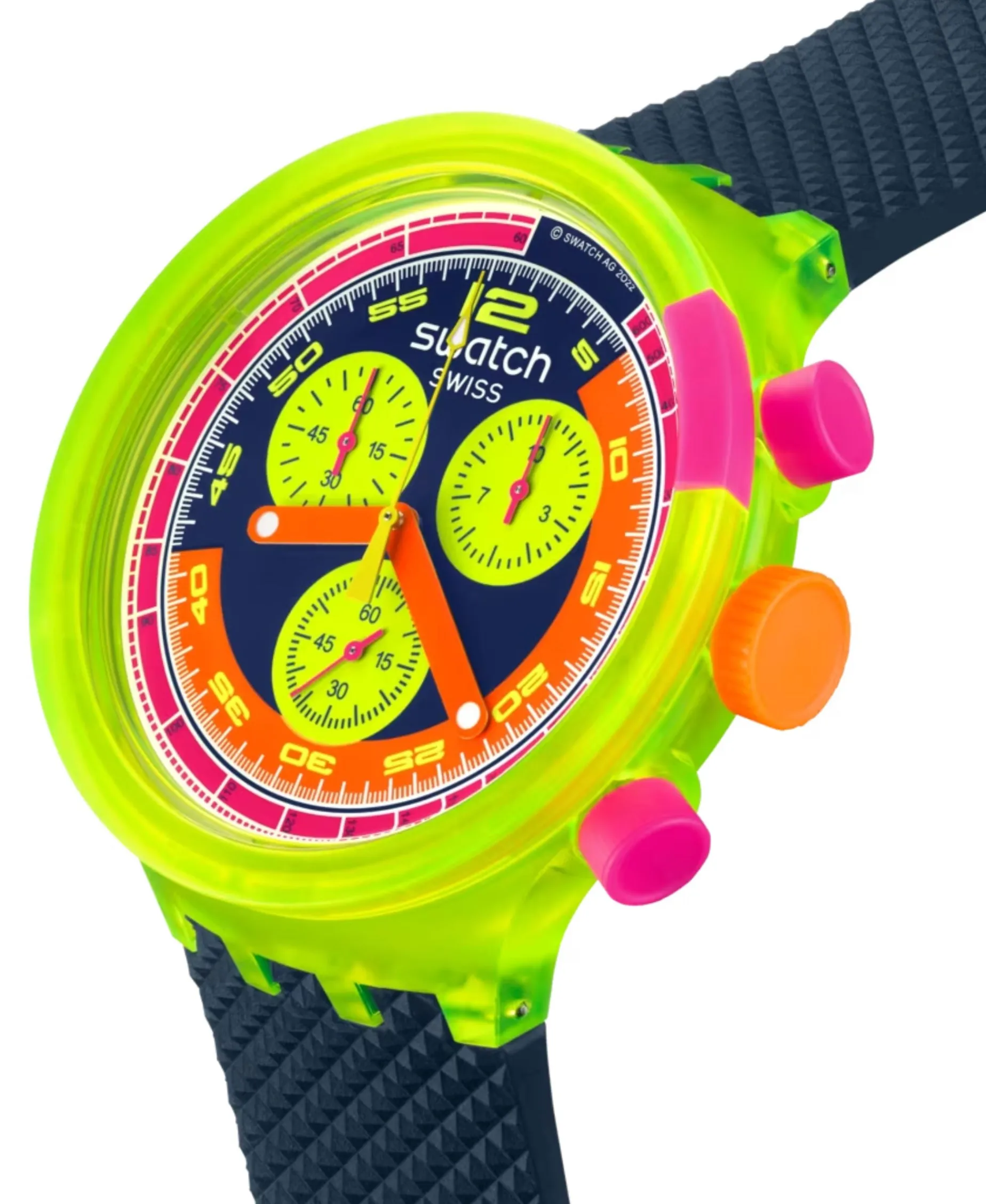 Swatch Neon To The Max 47 mm | SB06J100
