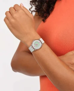 Swatch Own Your Time Ultrafino Multicolor Material de origen biológico 34 mm | SS08K124