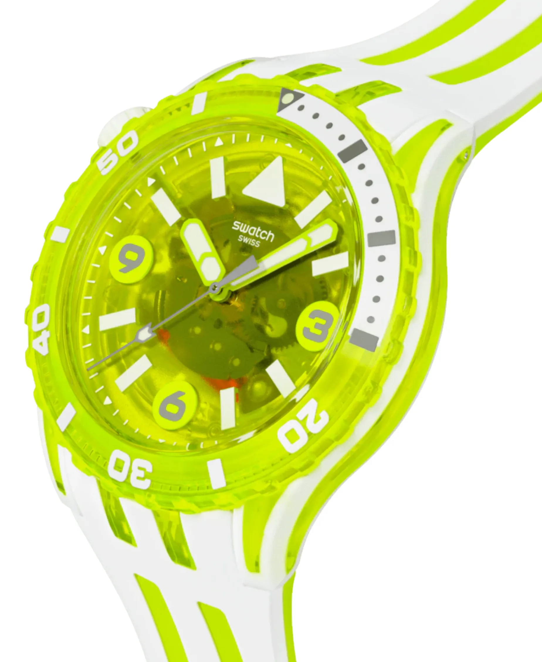Swatch Scubaqua Egg Yolk 44 mm | SSCU09J100