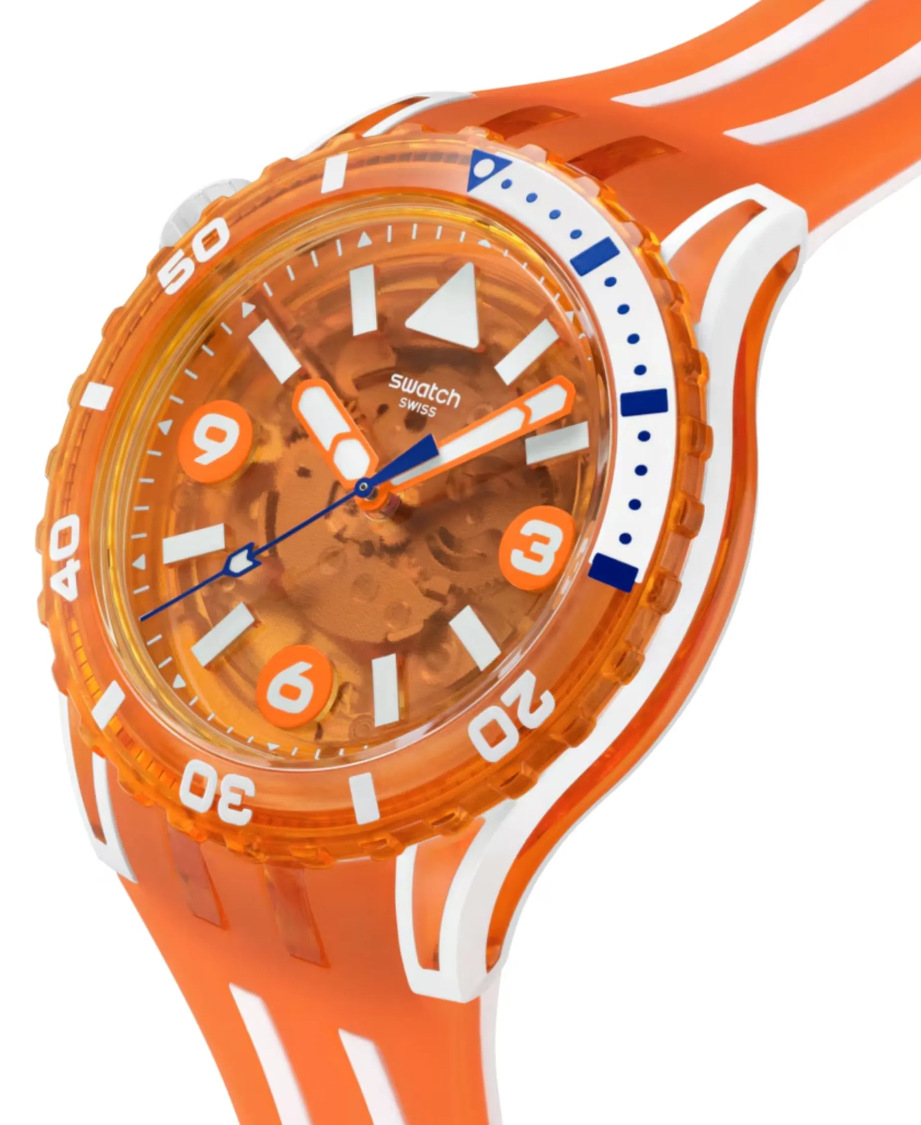 Swatch Scubaqua Pacific Sea Nettle 44 mm | SSCU09O100
