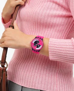 Swatch Swatcfuchsia Lines 42 mm | SUSB110
