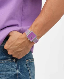 Swatch What If See Thru Magenta 41,80 mm | SO38K705