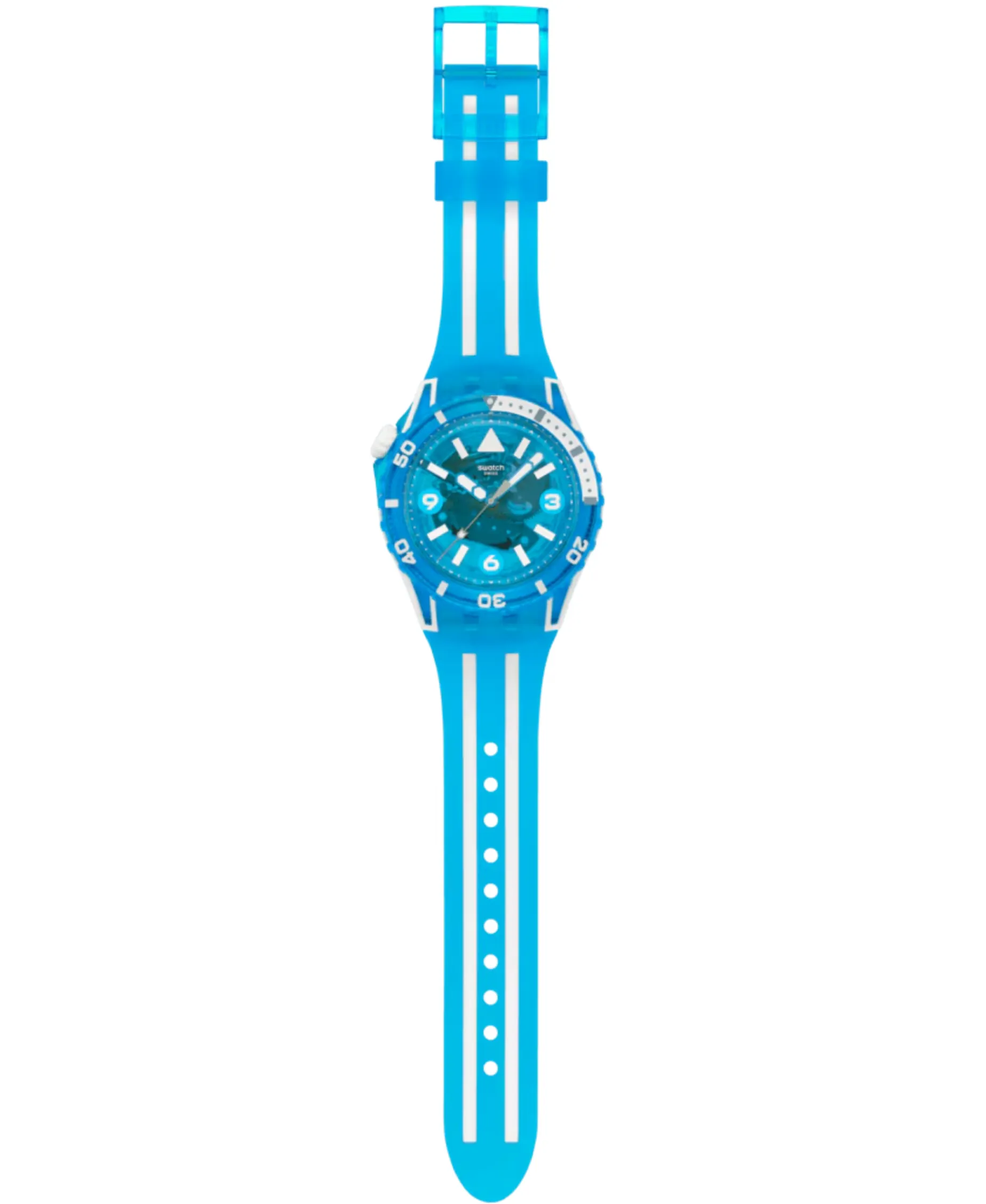 Swstch Scubaqua Blue Fire 44 mm | SSCU09S100