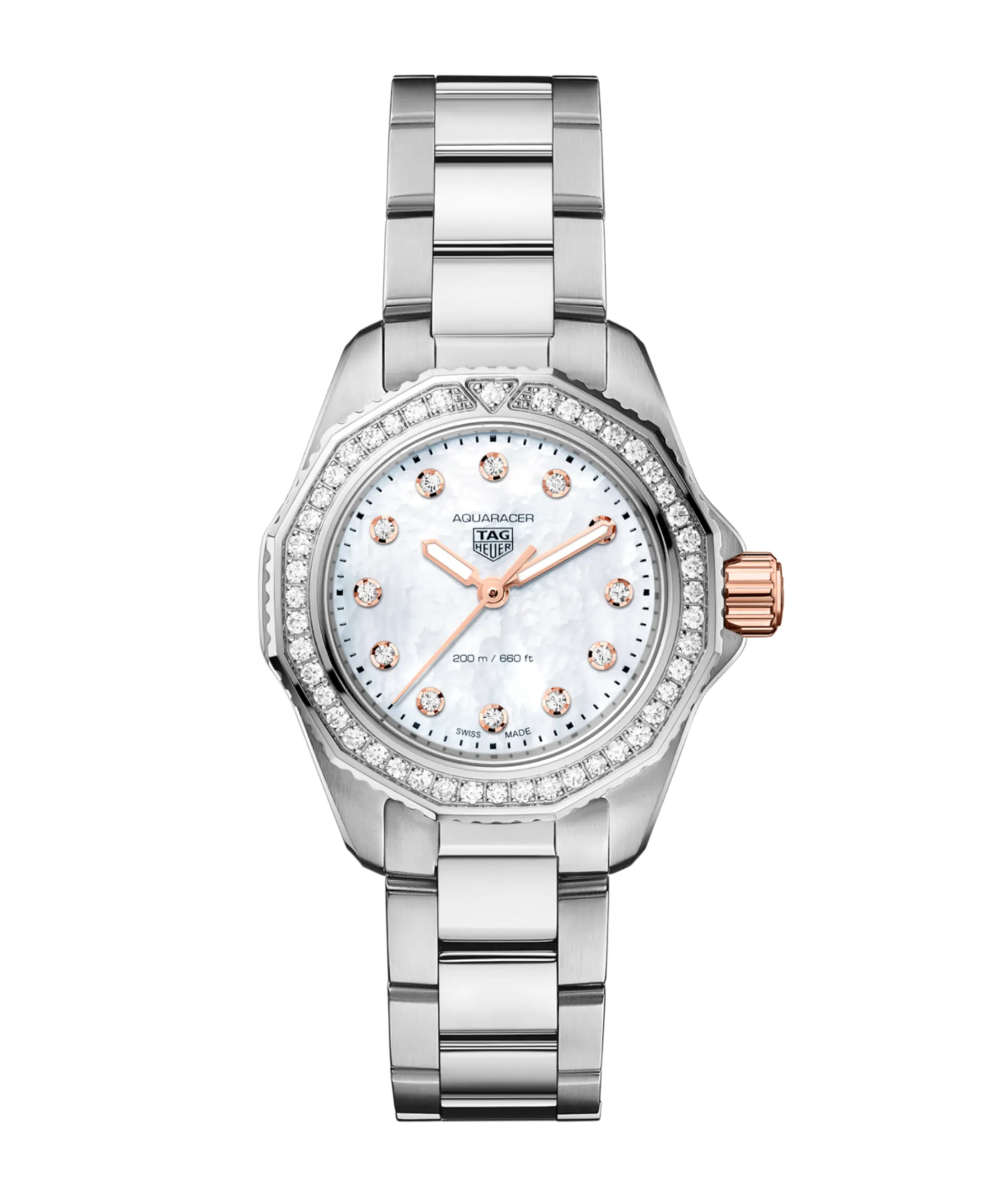TAG Heuer Aquaracer Professional 200 30 mm Blanco | WBP1451.BA0622