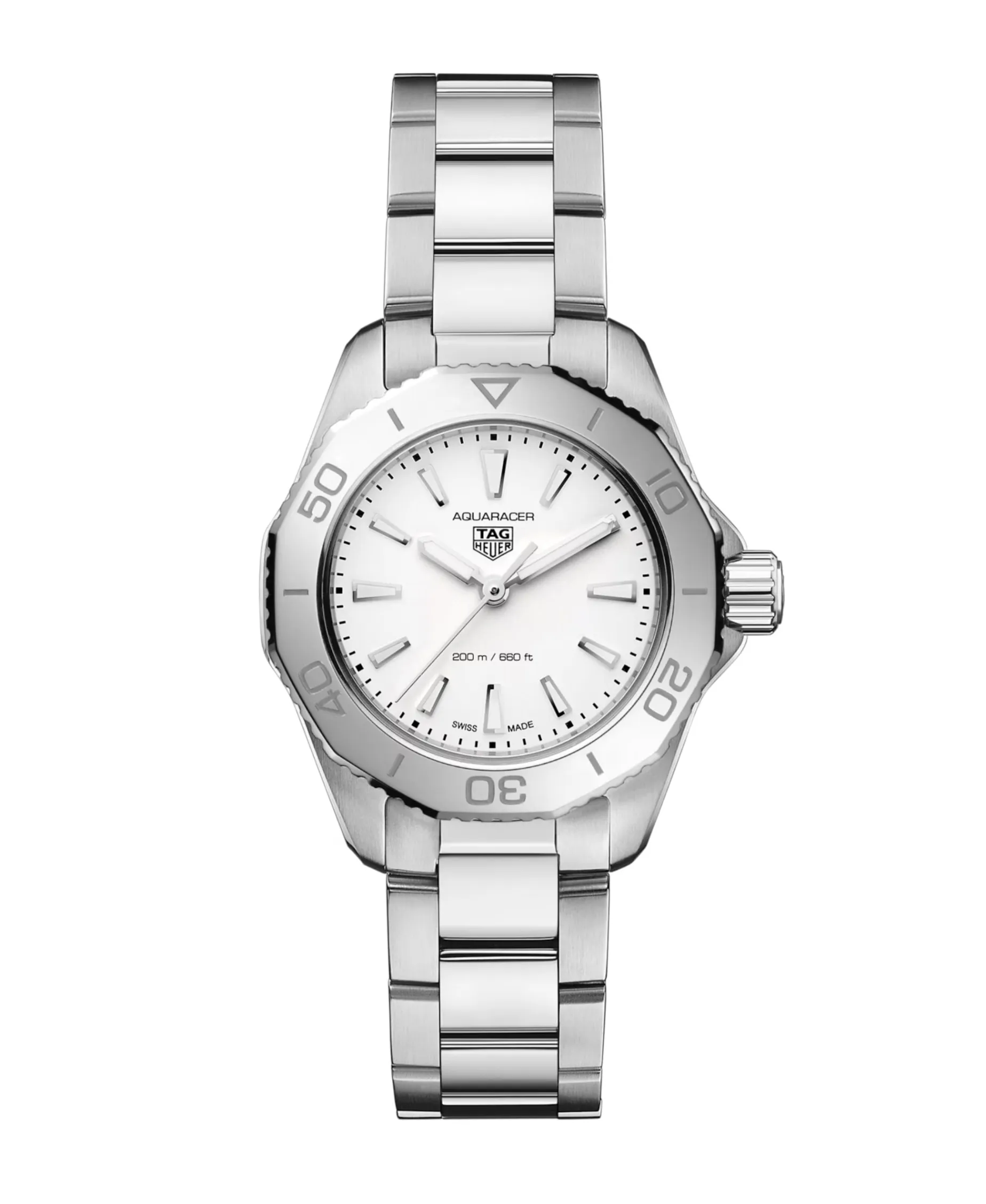 TAG Heuer Aquaracer Professional 200 Plateado Acero 30 mm | WBP1411.BA0622