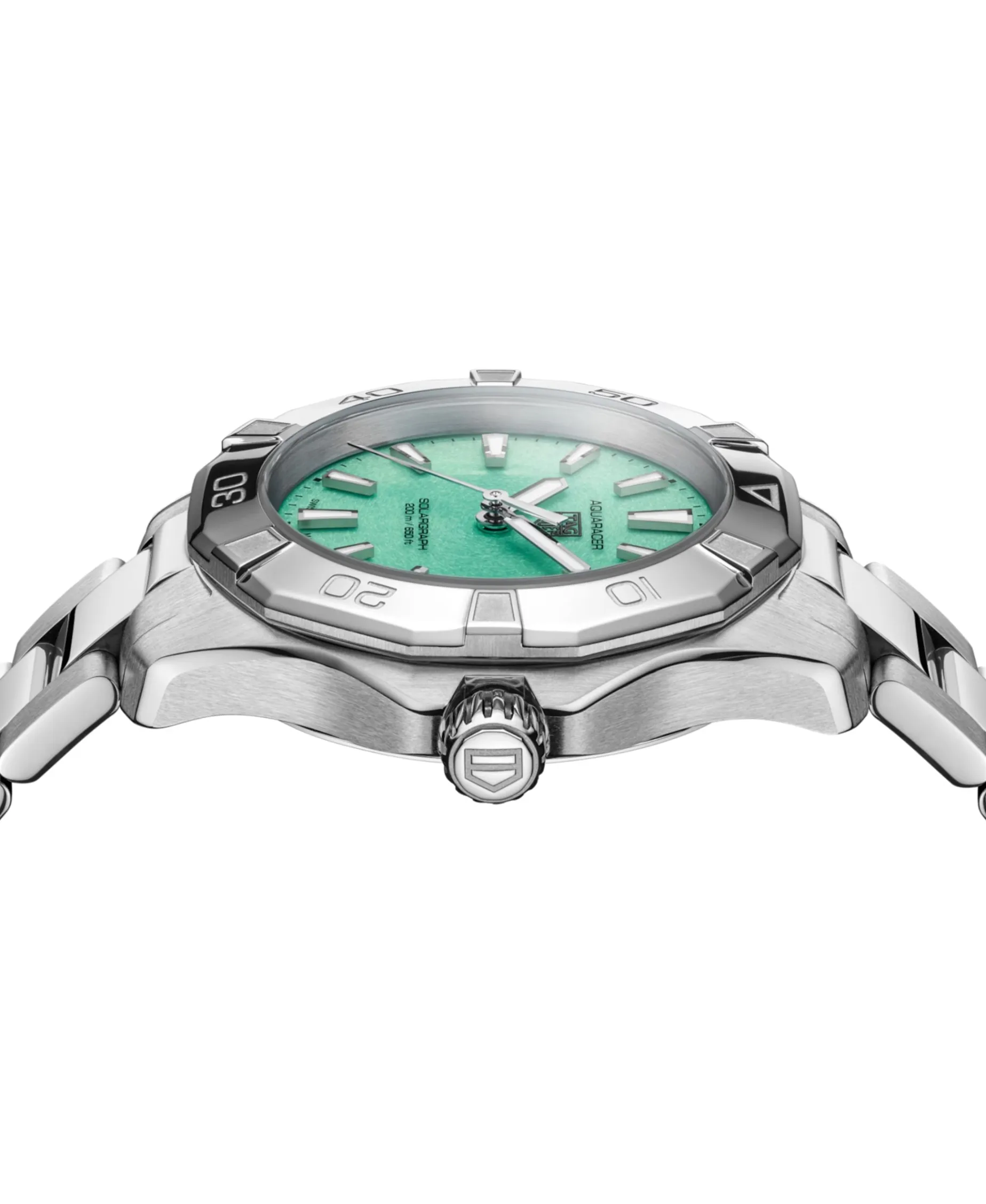TAG Heuer Aquaracer Rofessional 200 Solargraph Verde 34 mm | WBP1315.BA0005