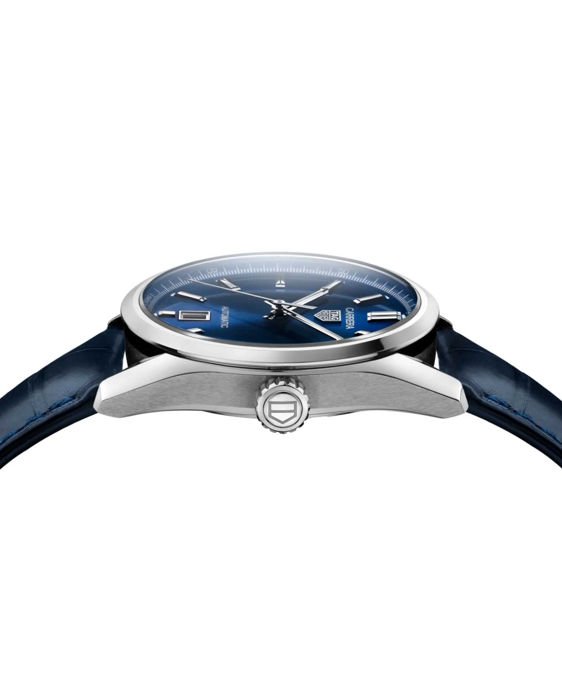 TAG Heuer Carrera Date Automático Calibre 5 Piel Azul 39 mm | WBN2112.FC6504