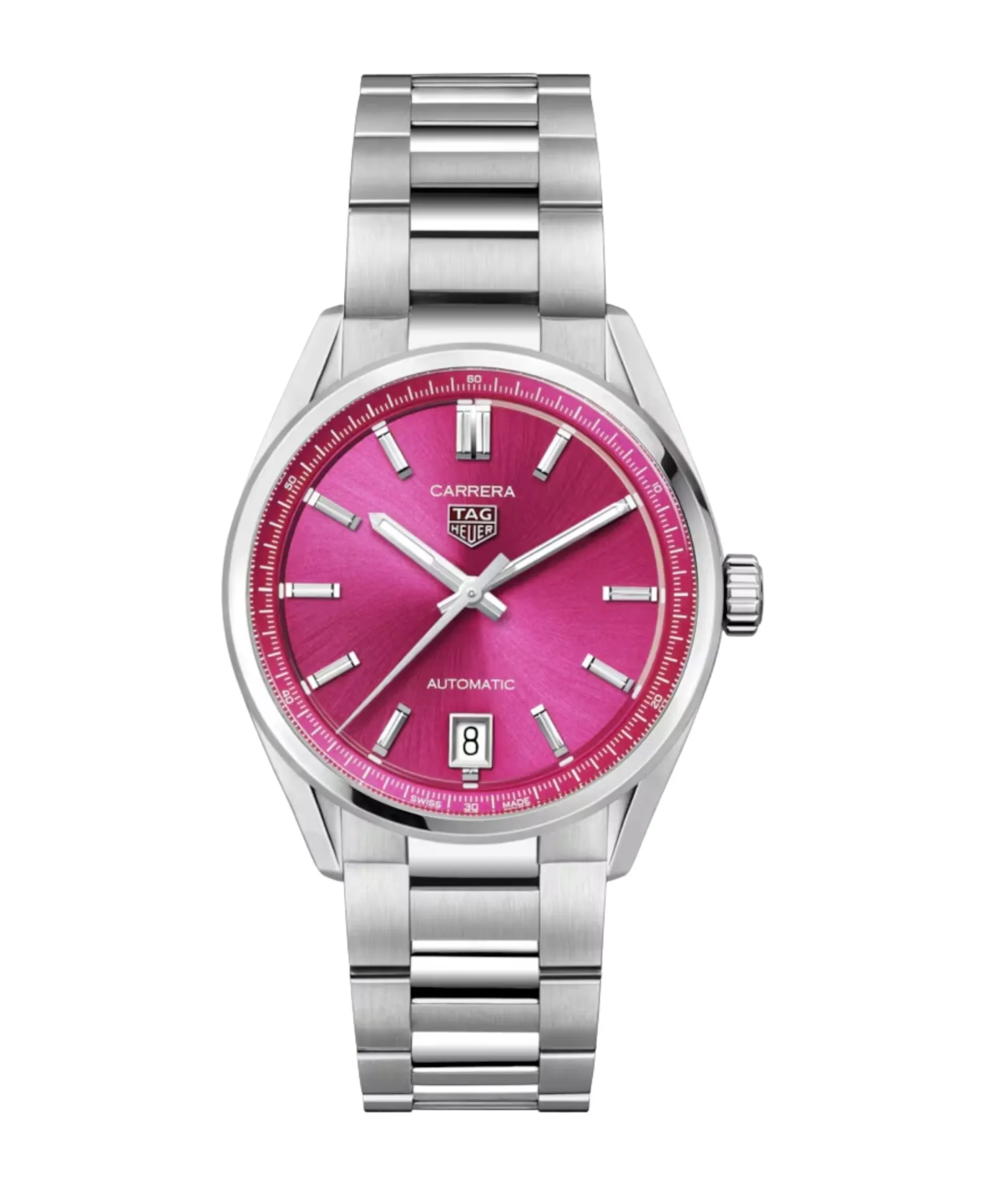 TAG Heuer Carrera Date Automático Rosa 36 mm | WBN2313.BA0001