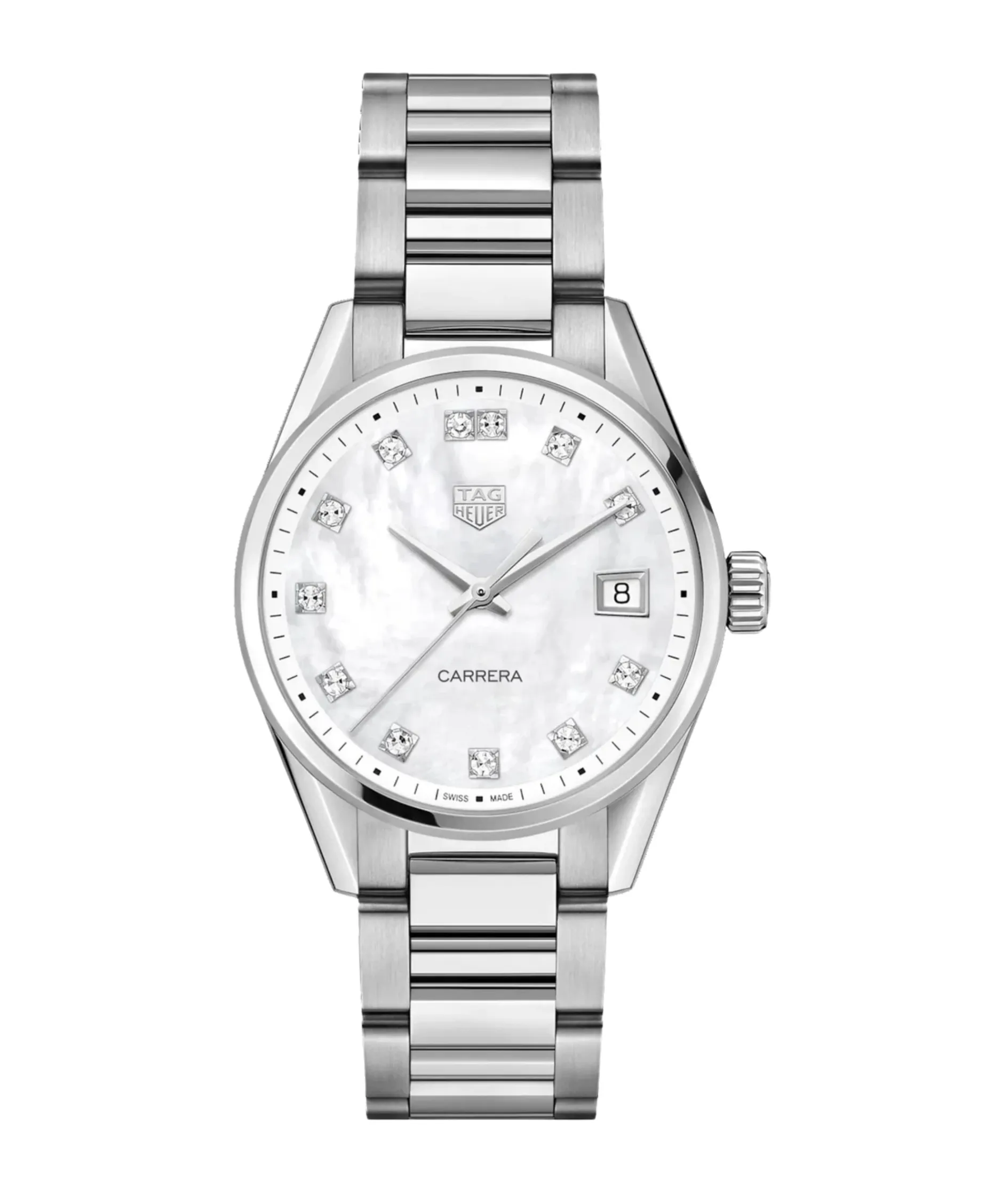 TAG Heuer Carrera Quartz 36 mm Madreperla Diamantes | WBK1318.BA0652