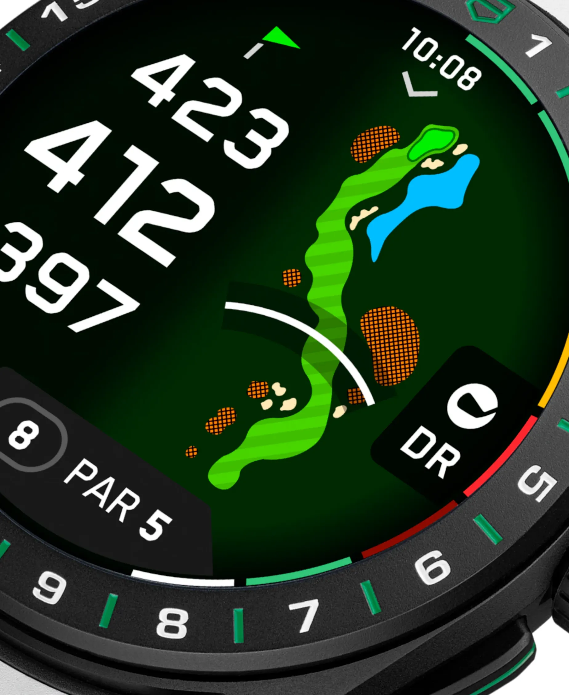 TAG Heuer Connected Calibre E5 Golf Edition 45 mm | SBT8A81.EB0335