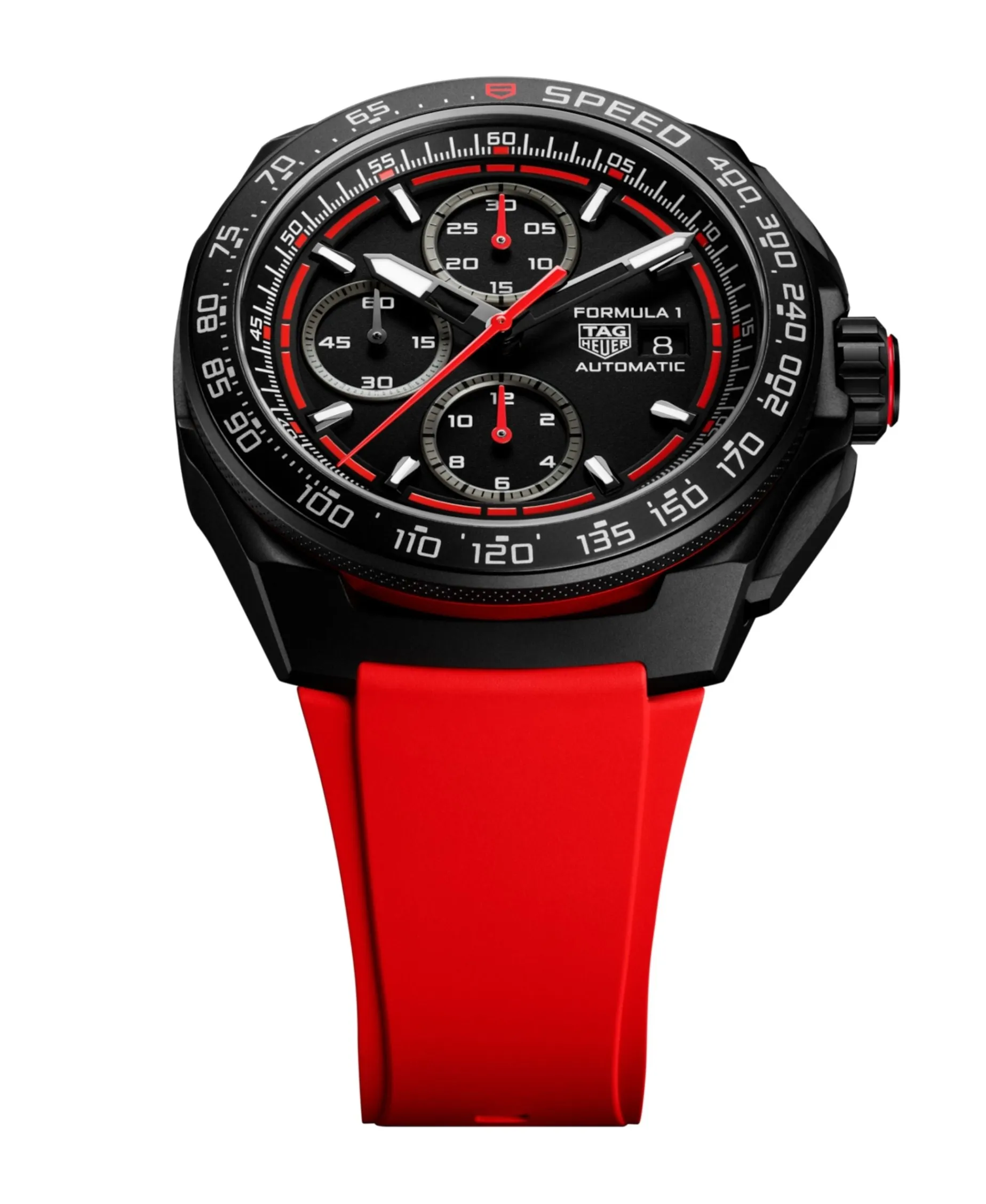 TAG Heuer Formula 1 Chronograph Titanio Rojo 44 mm | CBZ2085.FT8093