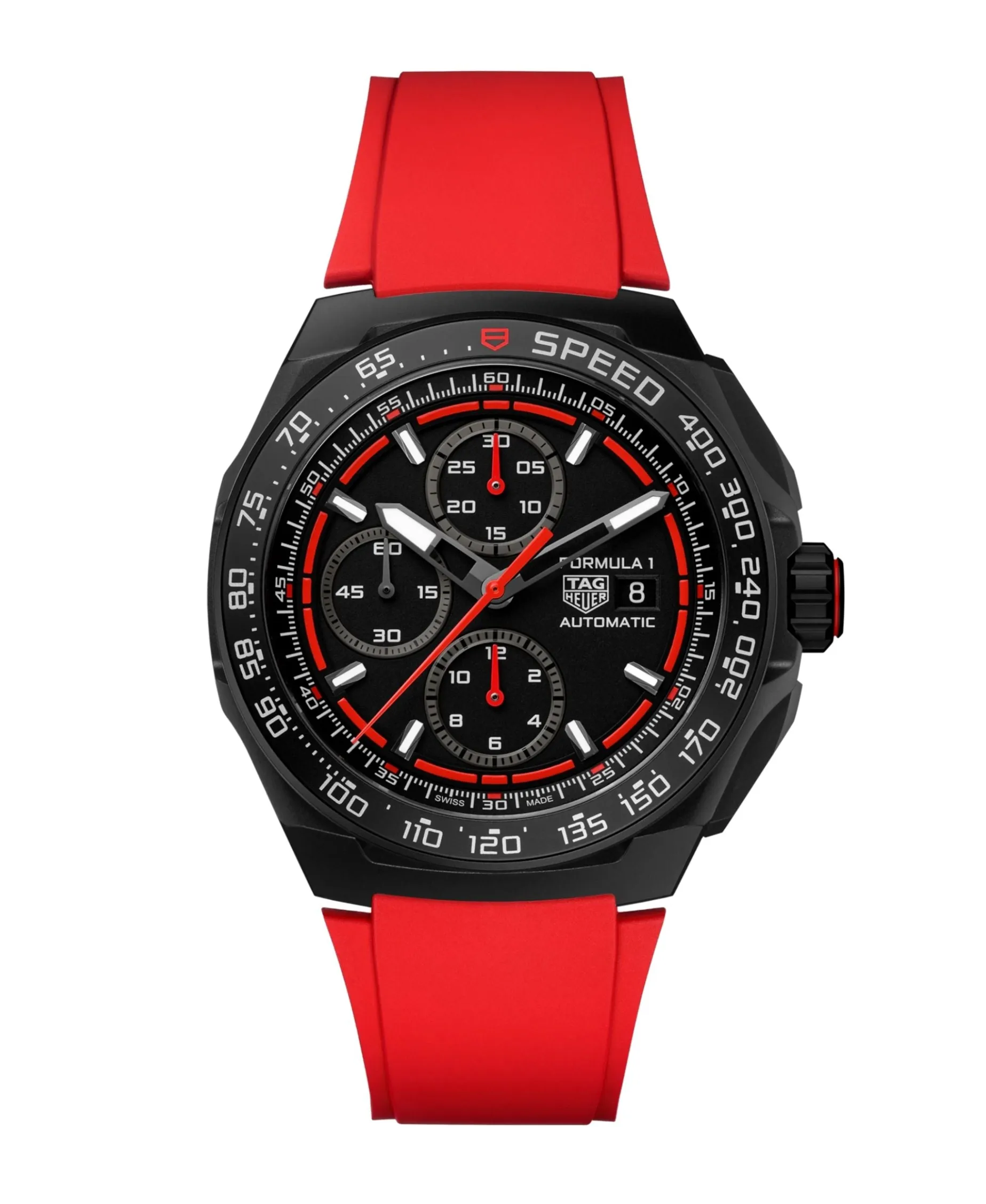 TAG Heuer Formula 1 Chronograph Titanio Rojo 44 mm | CBZ2085.FT8093