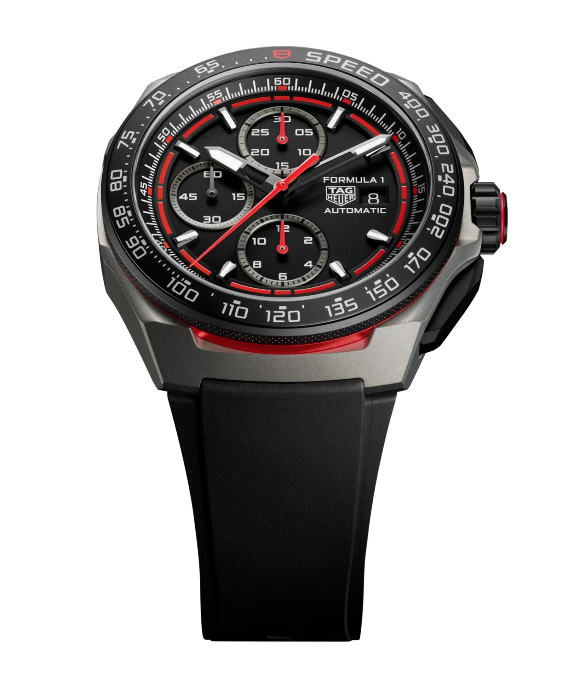 TAG Heuer Formula 1 Chronograph Titanio Rojo 44 mm | CBZ2082.FT8096