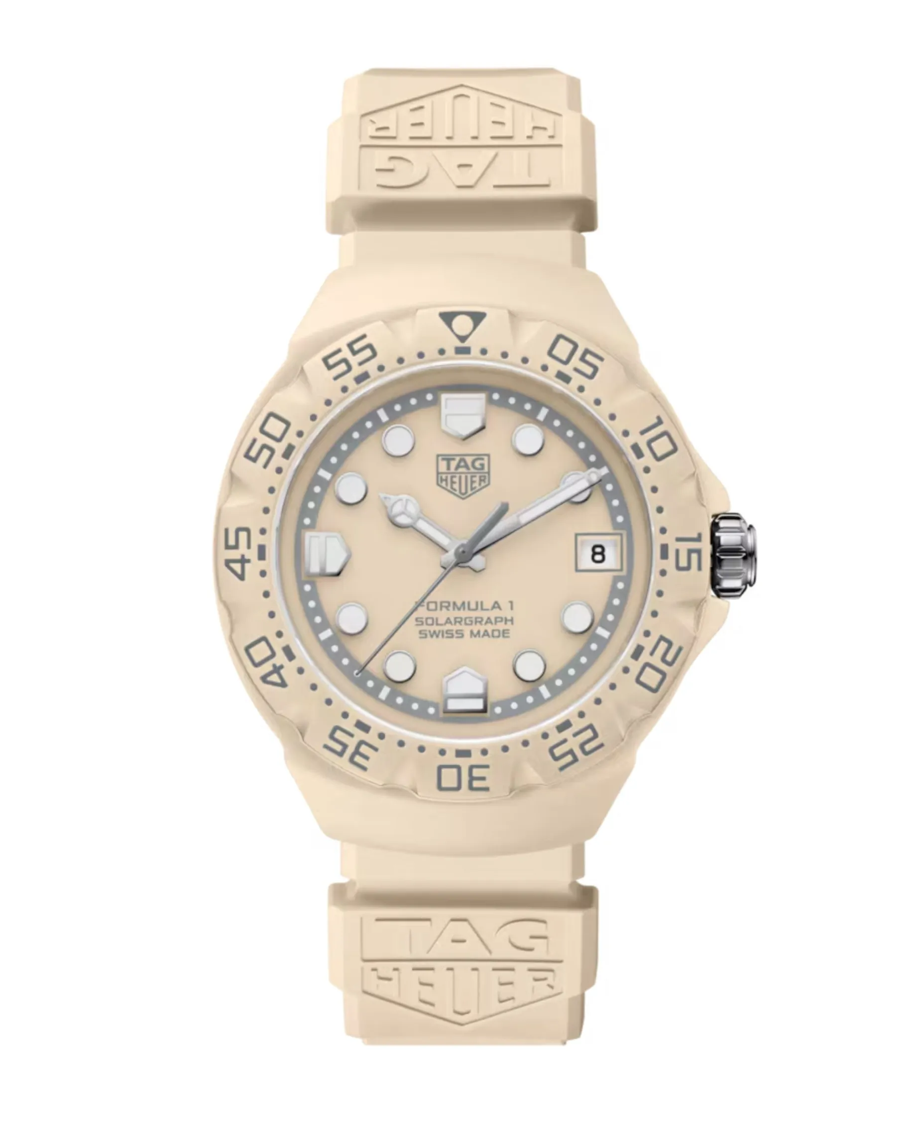 TAG Heuer Formula 1 Solargraph Edición Limitada Beige TH-Polylight 38 mm | WBY1164.FT8114