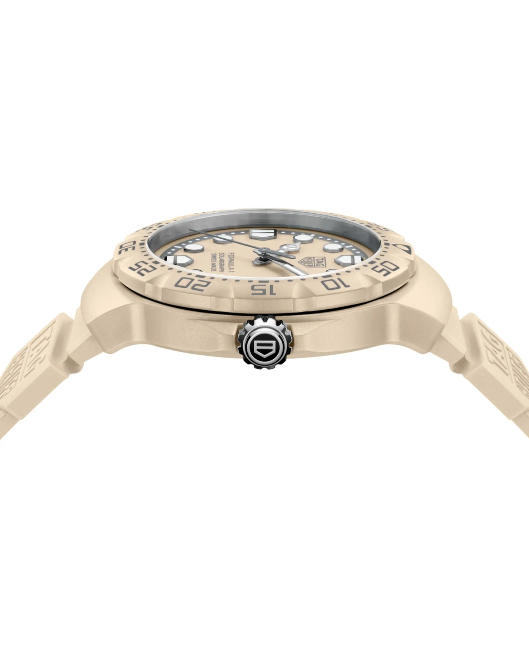 TAG Heuer Formula 1 Solargraph Edición Limitada Beige TH-Polylight 38 mm | WBY1164.FT8114