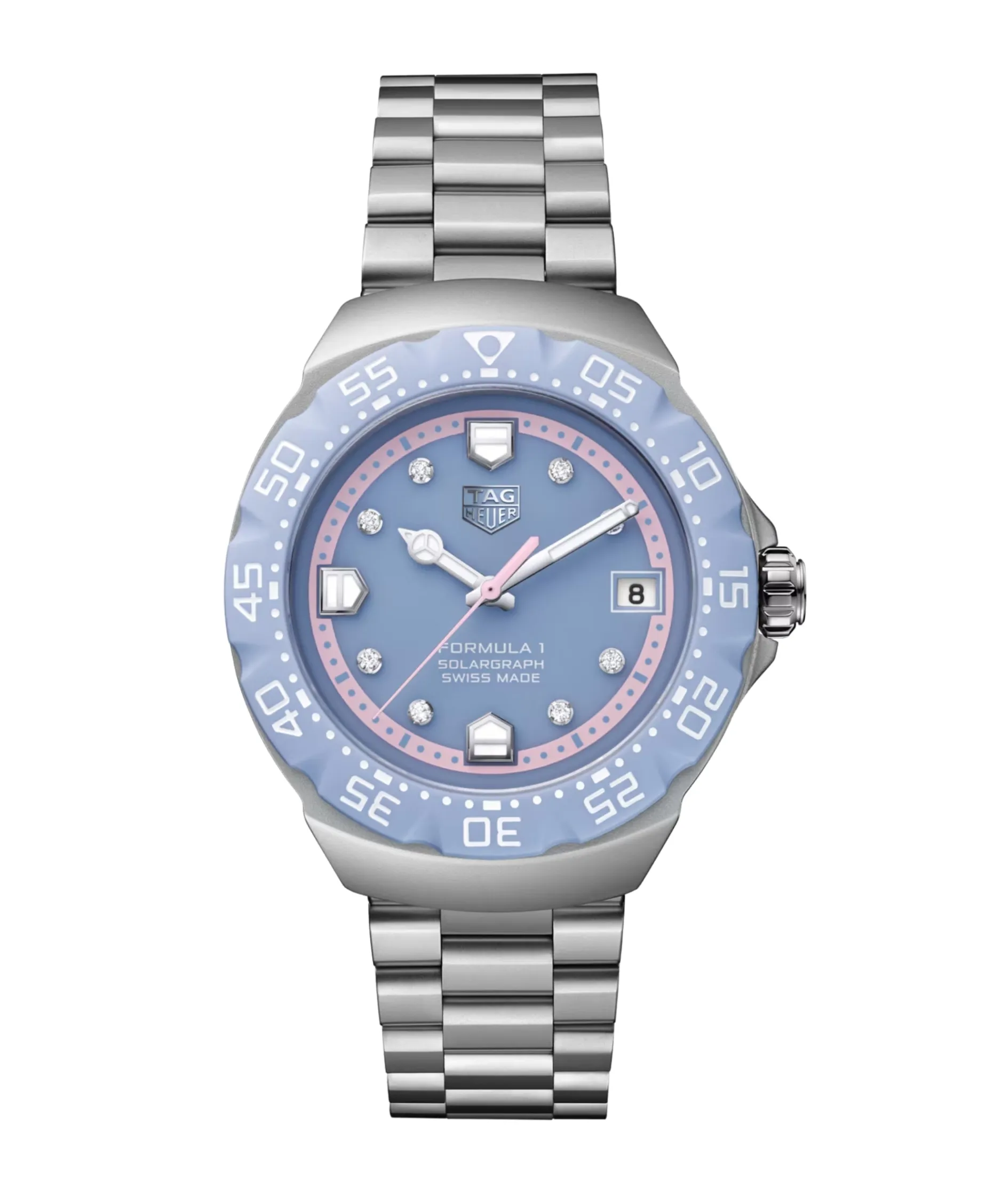 TAG Heuer Formula 1 Solargraph Edición Limitada Diamantes Azul Acero 38 mm | WBY111C.BA0042