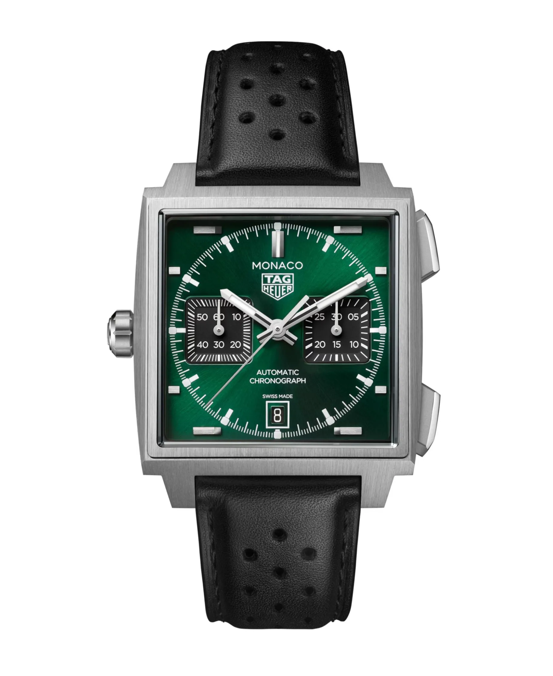 TAG Heuer Monaco Chronograph Verde Titanio 39 mm | CDW2180.FC8360