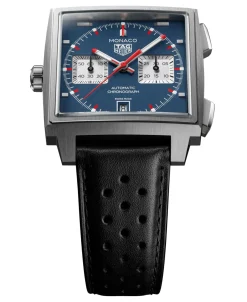 TAG Heuer Monaco Chronograph Azul Titanio 39 mm | CDW2181.FC8360