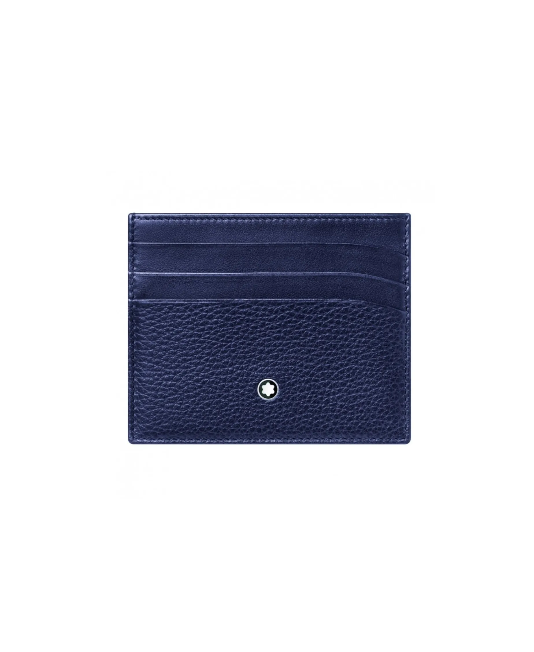 Tarjetero MONTBLANC Meisterstück Soft Grain 6 CC Piel Azul - 127947