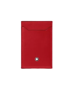 Tarjetero MONTBLANC Meisterstück 3 CC Piel Roja – 129685