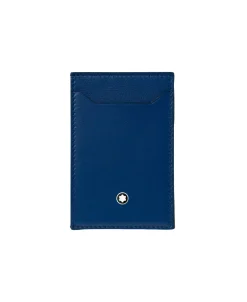 Tarjetero MONTBLANC Meisterstück 3 CC Piel Azul – 129684