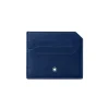 Tarjetero MONTBLANC Meisterstück Soft 6 CC Piel Azul - 130060