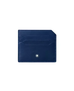 Tarjetero MONTBLANC Meisterstück Soft 6 CC Piel Azul - 130060